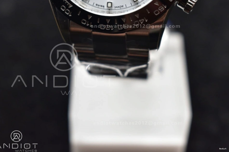And 904L SS 4130 Daytona 116500 Clean Case White Bracelet Dial V3 0524